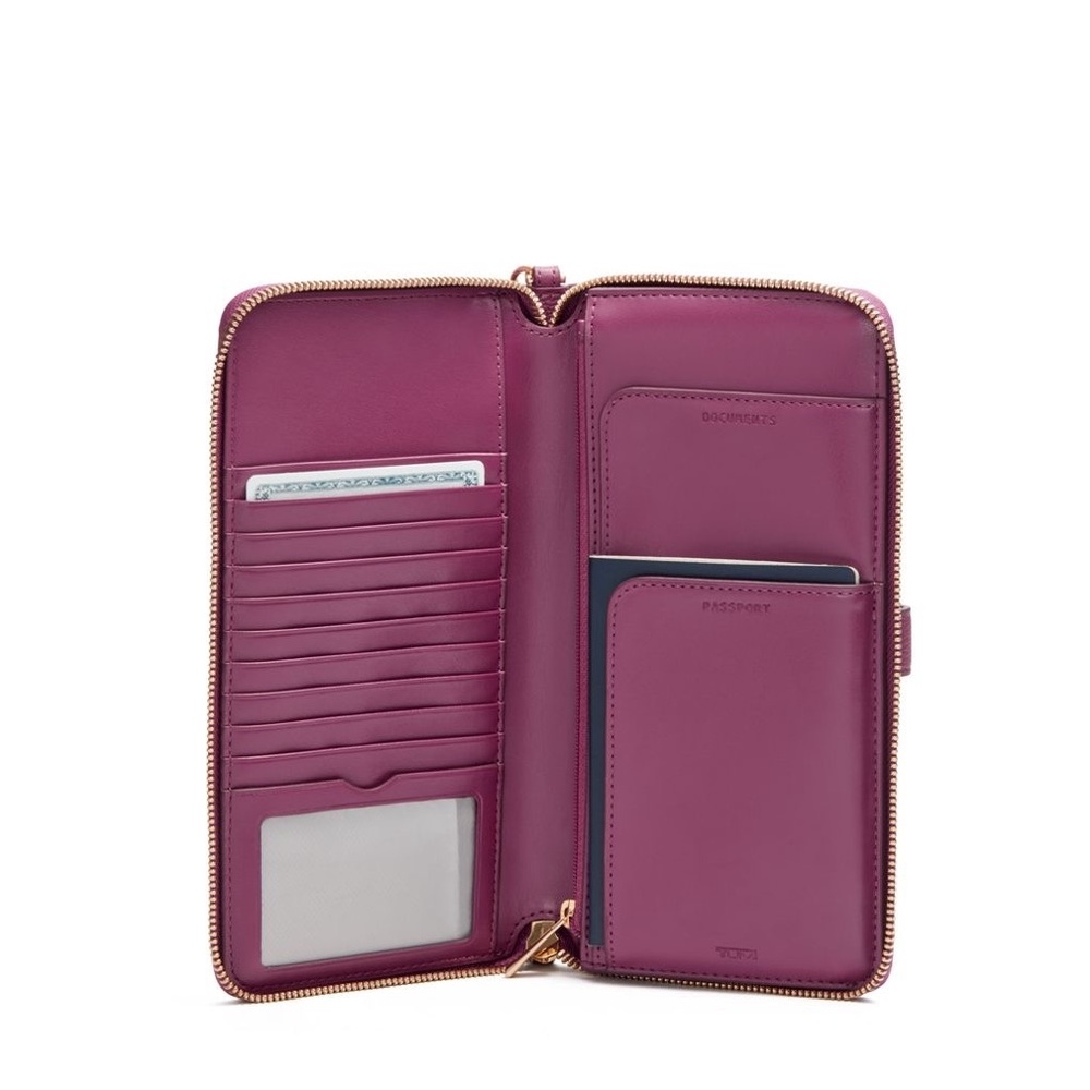 TUMI | Travel Wallet - Hibiscus - Picture 5 of 13